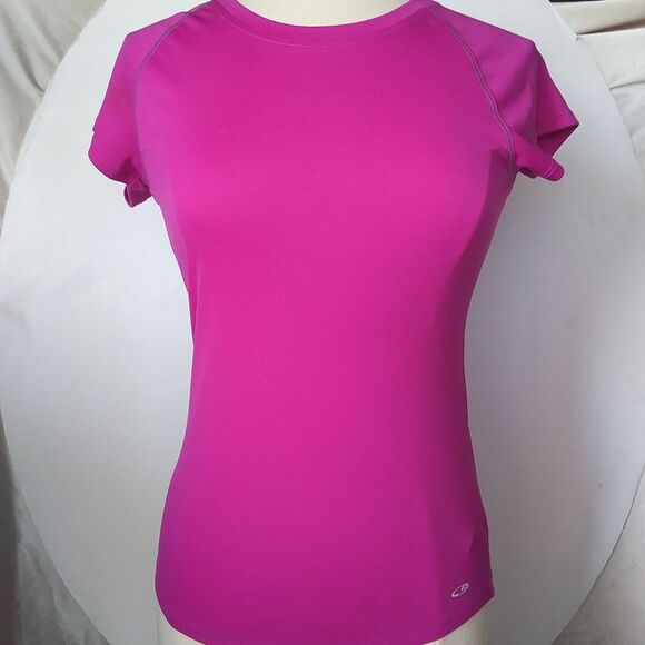Champion Workout Athletic Semi Fitted Top Pink Size Small - Picture 1 of 9